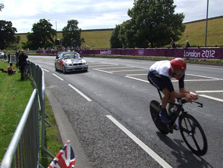 Bradley Wiggins, Time Trial Gold Medal Winner